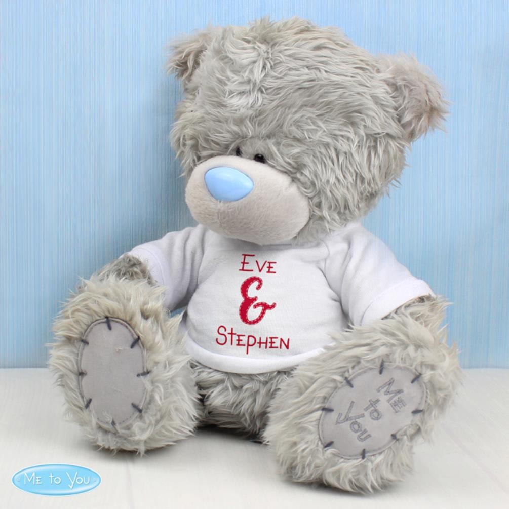 Personalised 10" Couples T-Shirt Me to You Bear Extra Image 1